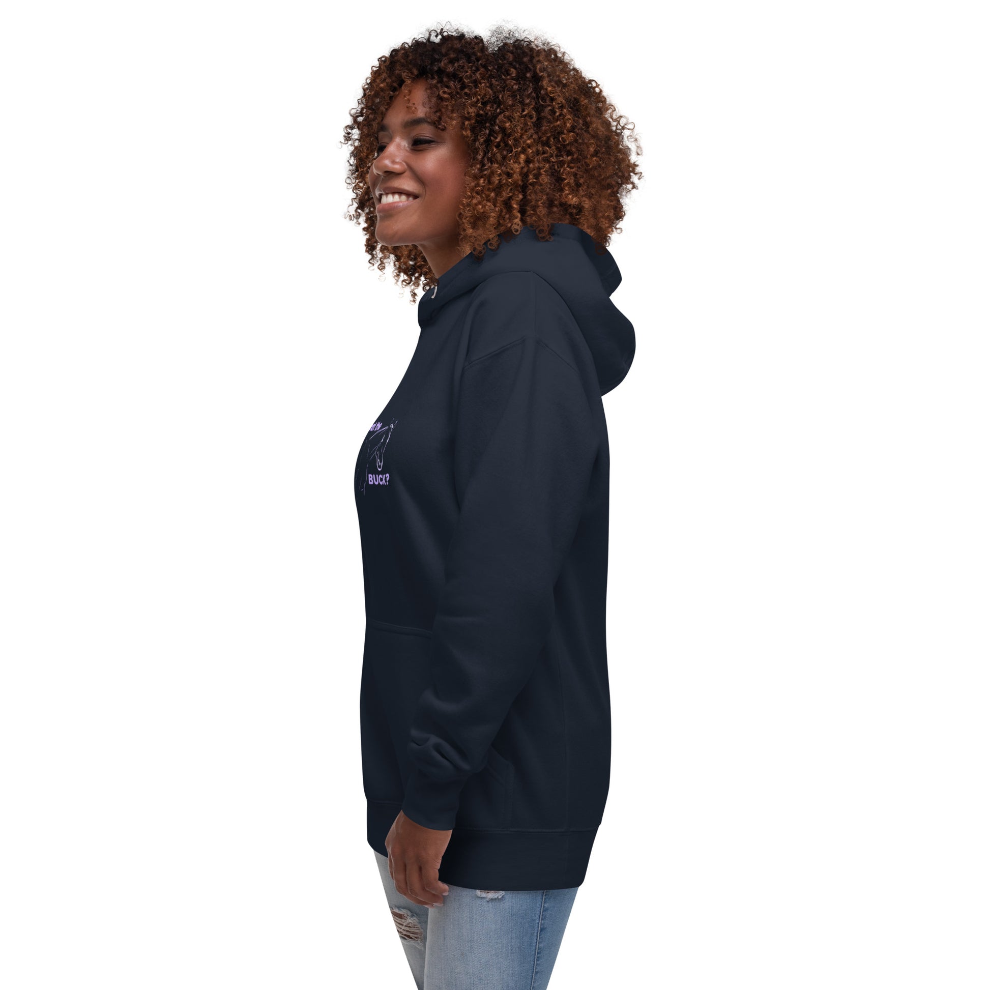 'What the' ladies Hoodie DNA equestrian ltd