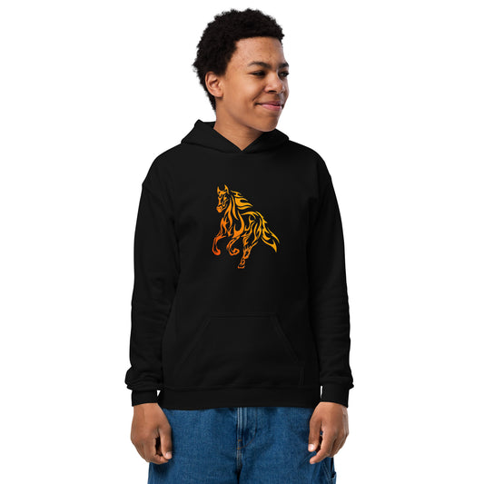 Fire horse Youth heavy blend hoodie DNA equestrian ltd